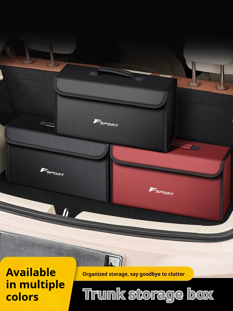 For Lexus F Sport ES RX LS500h - Car Trunk Organizer Foldable Storage Box 评论和价格