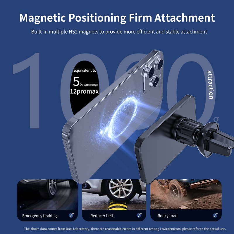 Magnetic Wireless Car Charger  - Magnetic Phone Holder For Car Vent 评论和价格