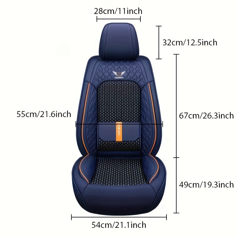 For peugeot 206 w205 honda jad - Leather Car Seat Covers Full Set Universal 评论和价格