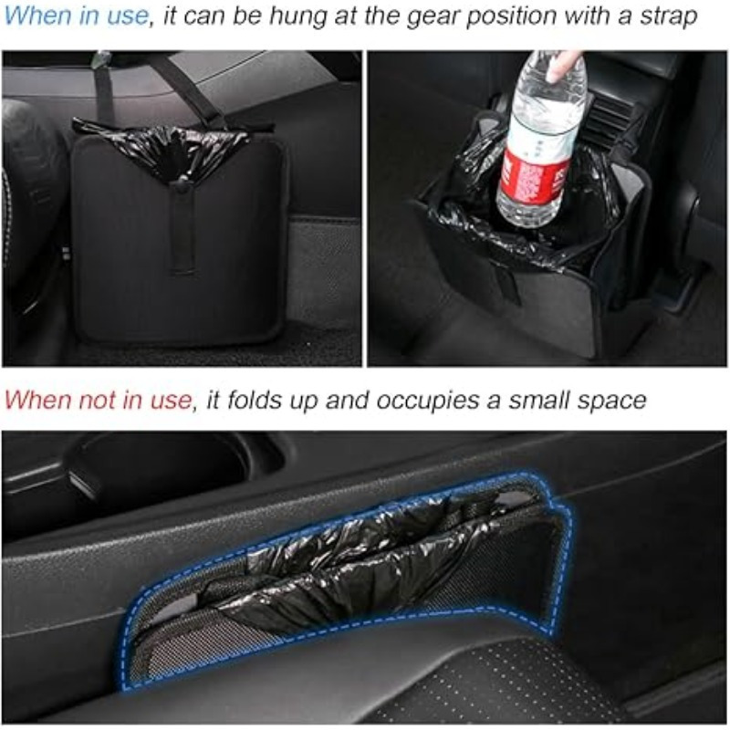 Multifuntional Waterproof Fold - Waterproof Car Trash Can With Lid 评论和价格