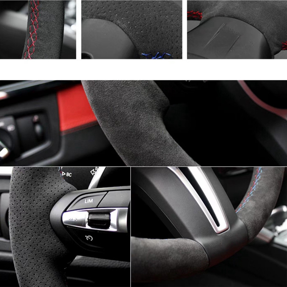 Customization Car Steering Whe - Car Steering Wheel Cover Anti Slip Breathable 评论和价格