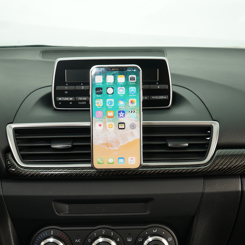 Car phone holder for Mazda 3 A - Magnetic Phone Holder For Car Vent 评论和价格