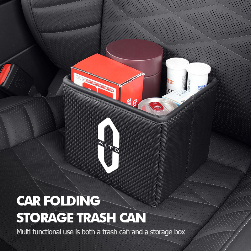 Car Trash Can Foldable Garbage - Waterproof Car Trash Can With Lid 评论和价格