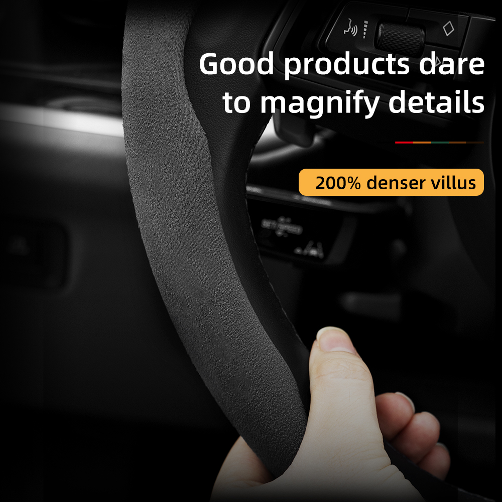 Suitable for Byd Anti-Slip Buc - Car Steering Wheel Cover Anti Slip Breathable 评论和价格