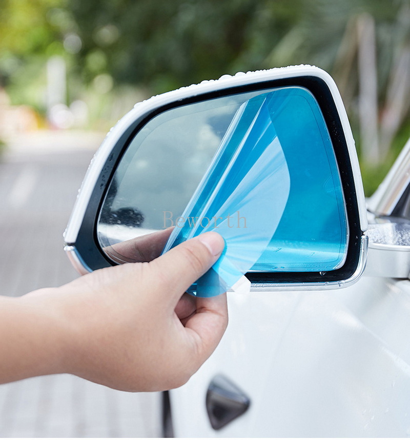 2pcs Rearview Mirror Rainproof - Anti Glare Car Rearview Mirror Film 评论和价格