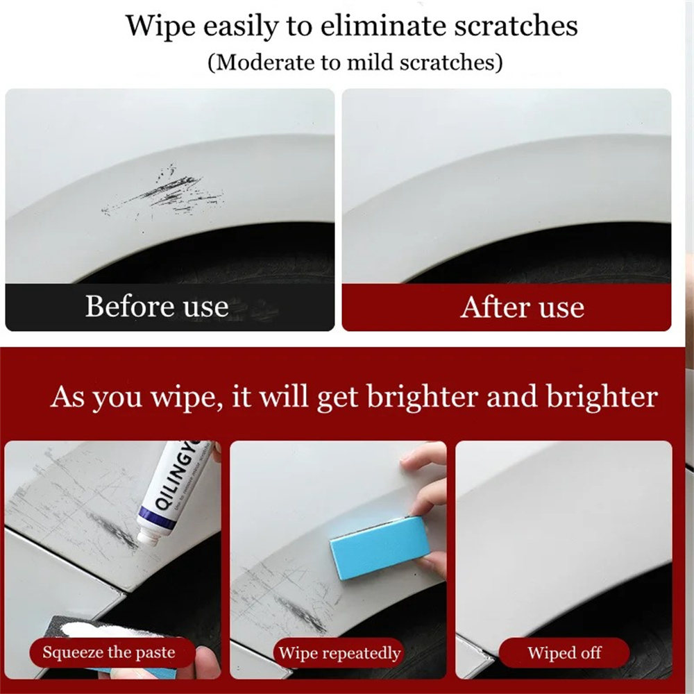 Car Scratch Repair Wax Kit Gri - Car Scratch Repair Polishing Wax Paste 评论和价格